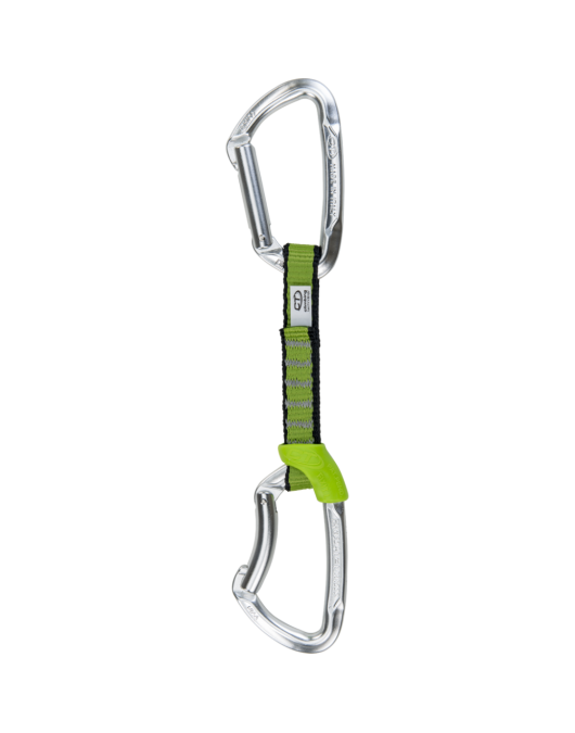 Bucla echipata Climbing Technology Lime nylon